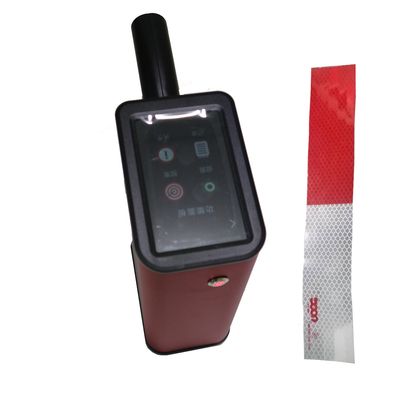Instrumento de retrorrefletômetro de sinalização portátil 0-1999.9 Distância de medição de 1 ano para benefício