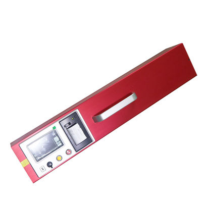 Calibração vermelha portátil Retroreflectometer portátil garantia de 1 ano