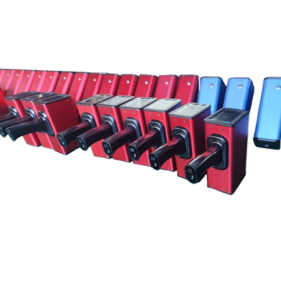 Métro retroreflector com ângulo de incidência de -4°, ponto de ensaio de 32 mm e ângulo de observação de 0,2°