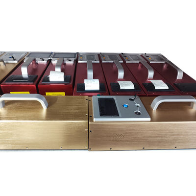 Faixa de medição QD 0-400 Mcd M² lx Medidor de retrorrefletor Erro de medição de repetibilidade abaixo de 3 por cento Volume total 700mm X 135mm X 115mm