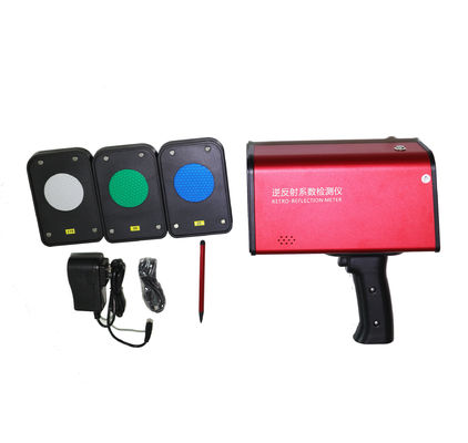 Uma detecção rápida de Retroreflectometer do sinal do tráfego 32mm da calibração do clique